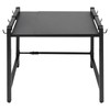 2 Tiers Adjustable Microwave Stand,Extendable Microwave Oven Rack with 6