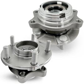 Pair 513335 Front Wheel Bearing Hub Assembly Compatible with Infiniti Fx35 Fx45 Fx50 G37 M35 M37 M45 M56 Q40 Q50 Q60 Q70 Q70L Qx50 Qx70 2003-2017 AWD Hub Bearing Kit, 5 Lug