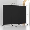 Kecreque Room Divider 3 Panel Room Dividers and Folding Privacy