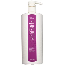 Vitabath Moisturizing Bath & Shower Gelee, Plus For Dry Skin, 32-Ounces