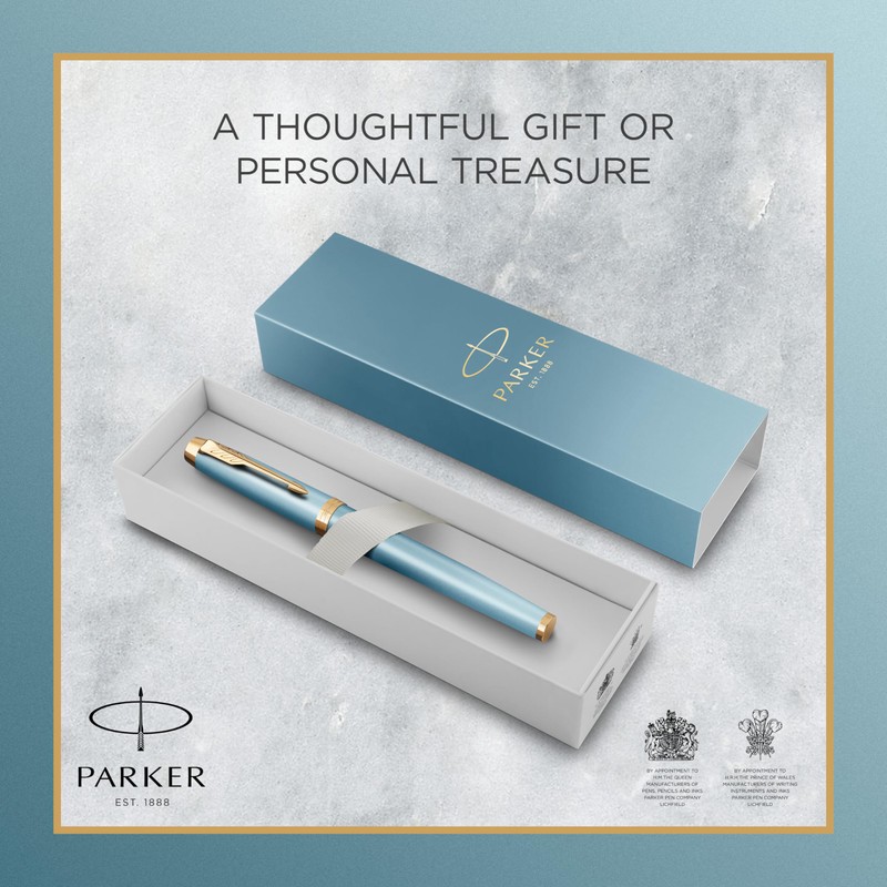 Parker IM Writing Rituals Fountain Pen, Green Gradient Case, Gold
