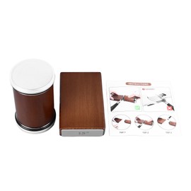 Rolling Knives Sharpener 15° 20° Versatile High Hardness Tumbler Knives Sharpener Kit for Kitchen Knives Scissors Brown