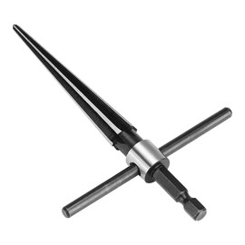 Herramienta de escariado de agujero de alfiler de puente escariador hexagonal, escariador cónico, luthier para pestillos de madera de carpintero de guitarra