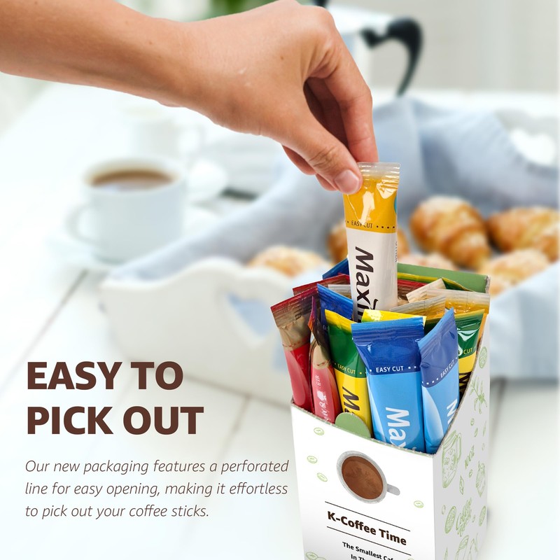 CUTIE MANGO Maxim & Ice Coffee Mix 20 Sticks |