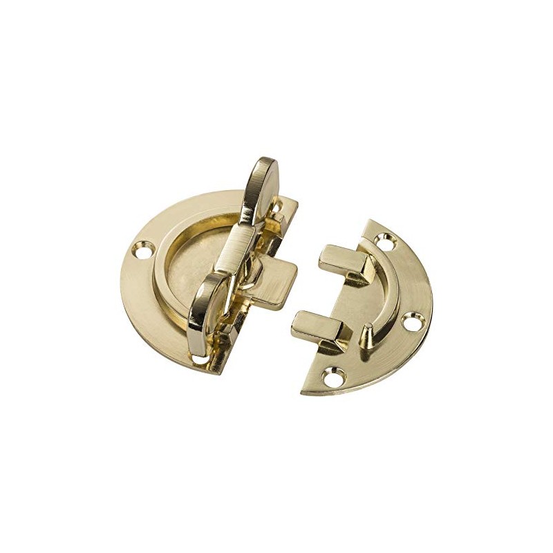 SO-TECH® Swivel Bolt Diameter 61 mm, Brass-Plated Steel, Worktop Connector,