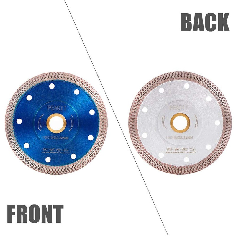 PEAKIT Tile Cutter Blade 4.5 Inch Porcelain Diamond Blade Ceramic