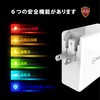 SEKC SWC-PD3260WT USB-C PD 60W Compatible USB-A QC 3.0 18W