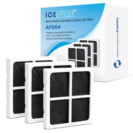 ICEPURE AF004 Refrigerator Air Filter Replacement for LG LT120F, Kenmore Elite 469918, 9918, ADQ73214402, ADQ73214404, ADQ73334008, 3PACK