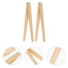 Toddmomy 2 Pieces Wooden Tweezers Children's Tweezers Toy Preschool Tweezers