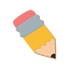Chunky Pencil Cookie Cutter 4.5 in B1654 - Foose Cookie