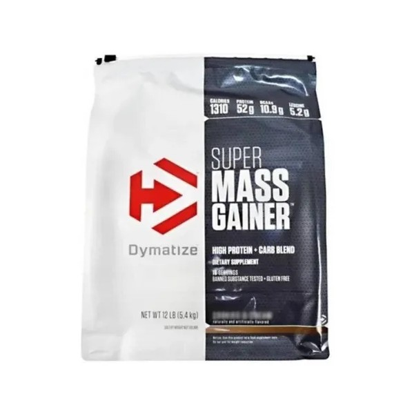 Suplemento en polvo Dymatize Carbohidratos sabor rich chocolate x 5.4kg