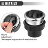 Motoforti CCTV01: Universal Dashboard Air Vent Round Air Vent for