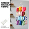 Gatuida Wall Headband Holder Organizer Slot Display for Hair Accessories