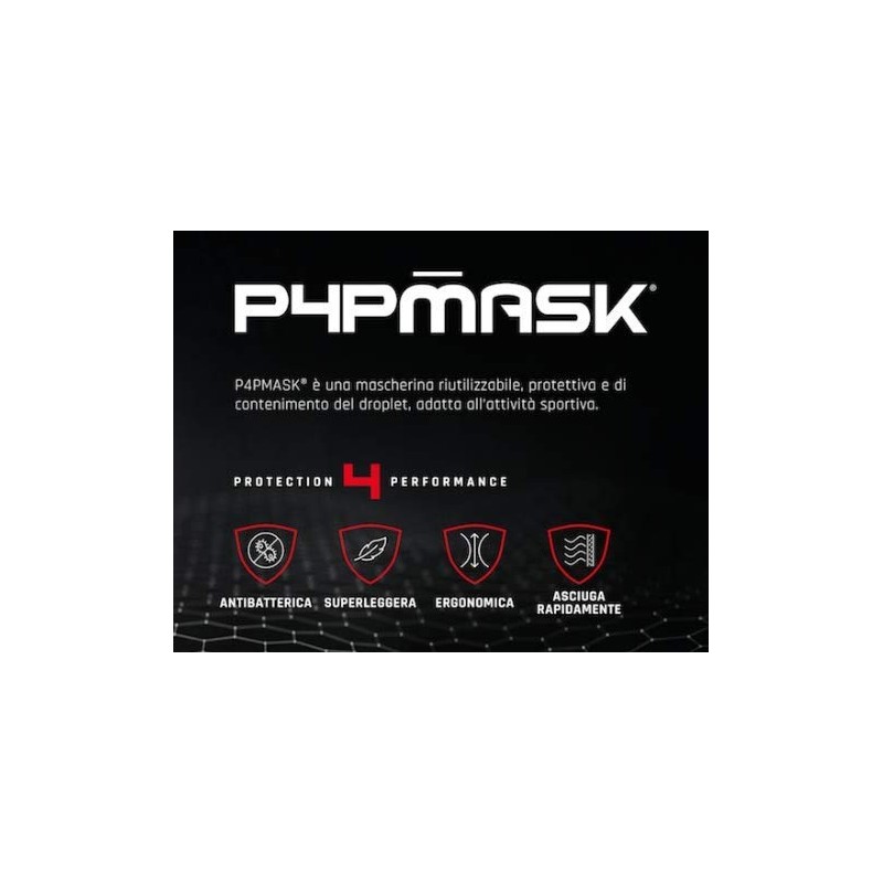 Mico Sport P4PMASK Mask Protective Device Washable