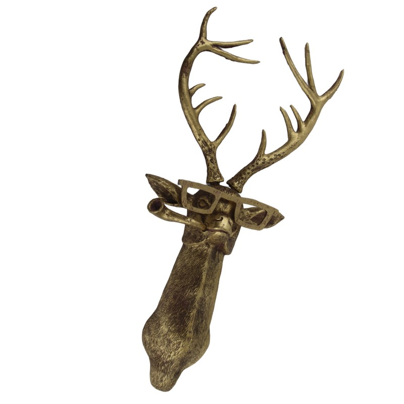 Home Decor Waterproof Bronzed Resin Animal Hanging Sculpture Sunscreen Animal