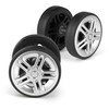 Zoofen 8 Pcs Luggage Replacement Wheels 60 x 12mm Double