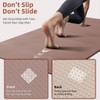 Foldable Yoga Mat 74"x47.2"x 0.4" – Large Yoga Mat