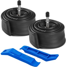 YunSCM 2-Pack 20" Bike Tyre Tubes 20x1.75/1.95/2.125 ETRTO 47/57-406 TR4A-34L Valve 20" Bicycle Inner Tubes Compatible with 20x1.75 20x1.90 20x1.95 20x2.0 20x2.10 20x2.125 Mountain Bike Tyre Tubes