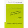 Übungsgrammatik für die Grundstufe. Lösungsheft: Deutsch als Fremdsprache