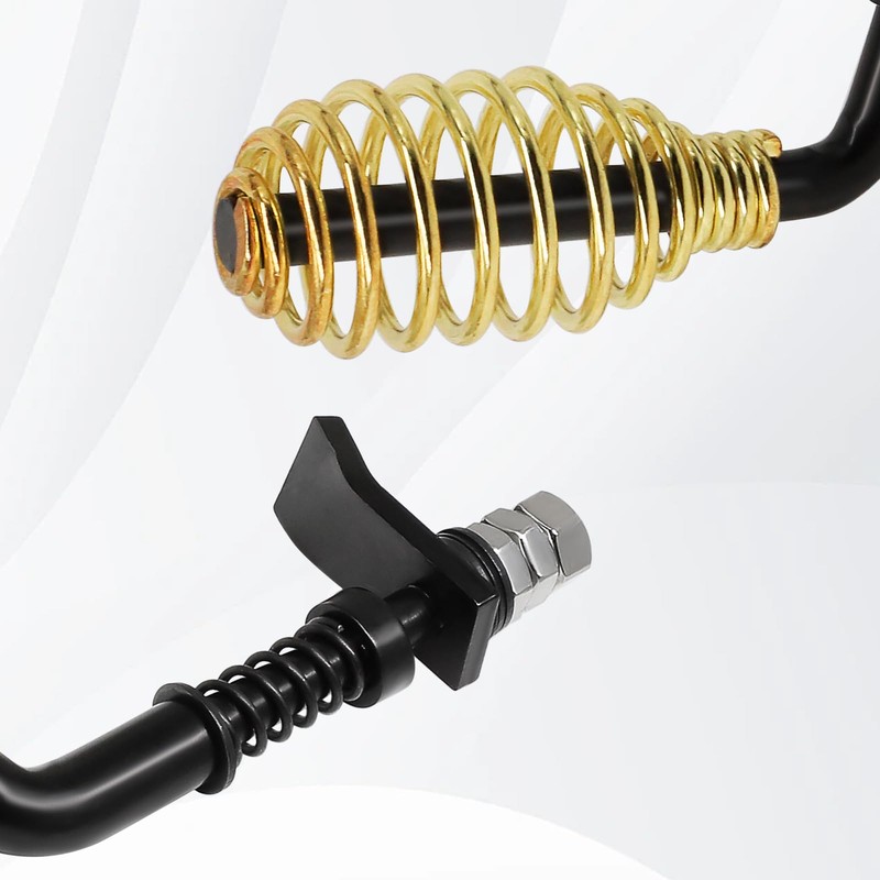 Hiorucet A-H-KIT Door Handle Assembly Compatible with Breckwell Pellet Stoves