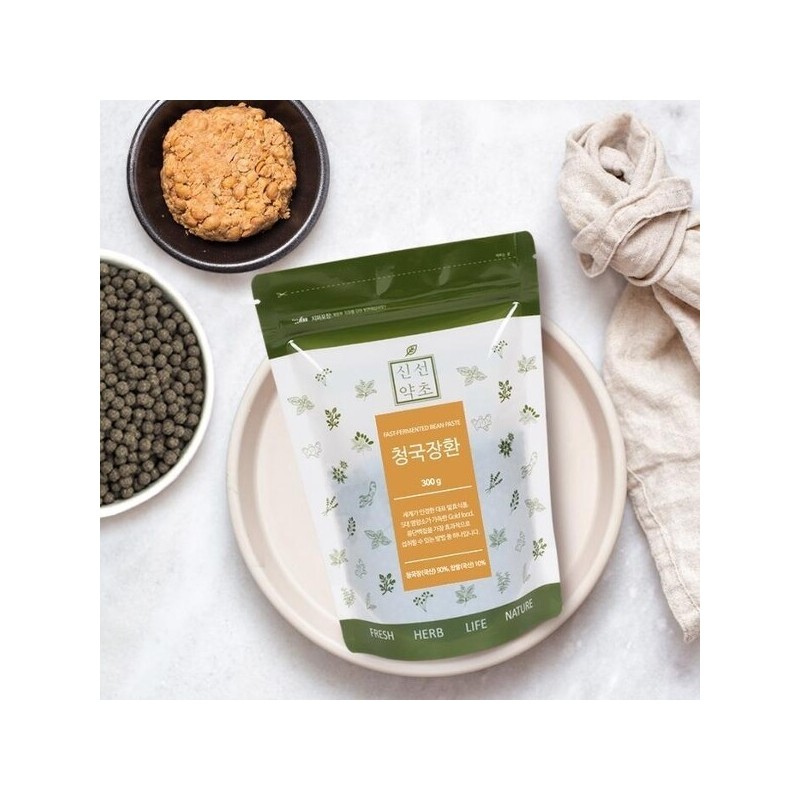 국산 청국장환 300g Korean Fermented Soybean Paste Pills 300g