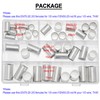 ROCKDIG 40PCS 4/0 3/0 2/0 1/0 Gauge Tinned Copper Wire