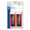 STAEDTLER 526 T20BK2 tradition erasers pack of 2