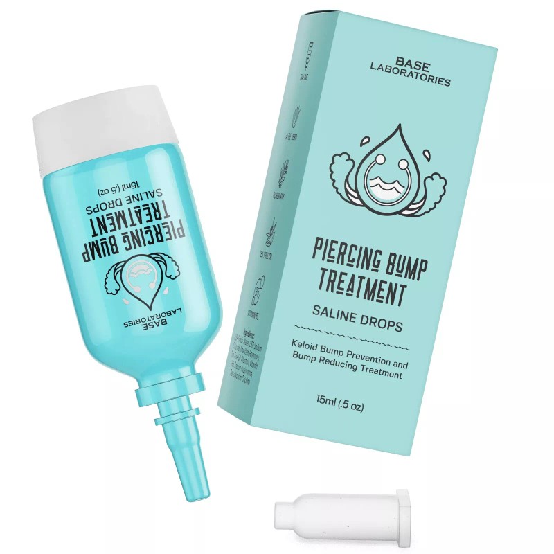 Base Laboratories Piercing Aftercare Saline Bump Drops