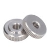 Knurled Thumb Nut 304 Stainless Steel Knurled Flat Head Through