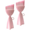 Marna Lunch Box Washing Brush, Set of 2, Pink