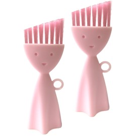 Marna Lunch Box Washing Brush, Set of 2, Pink