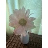 Homemade Easter Flower Pen *Pink Gerbera With Star Print* 5