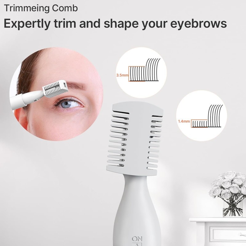 TOUCHBeauty AG-1658Y Recortador de Cejas y Vello Facial de Precisión