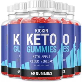 Rillvo (5 Pack) Kickin ACV Gummies - Advanced Formula KickinKeto with Apple Cider...