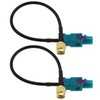 SING F LTD 2PCS Fakra Z Male Plug to SMA