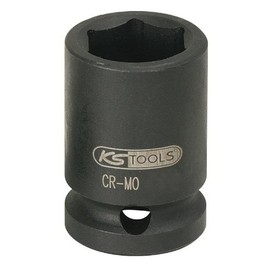 KS Tools 515.1019 1/2" Hexagon impact socket short, 19mm