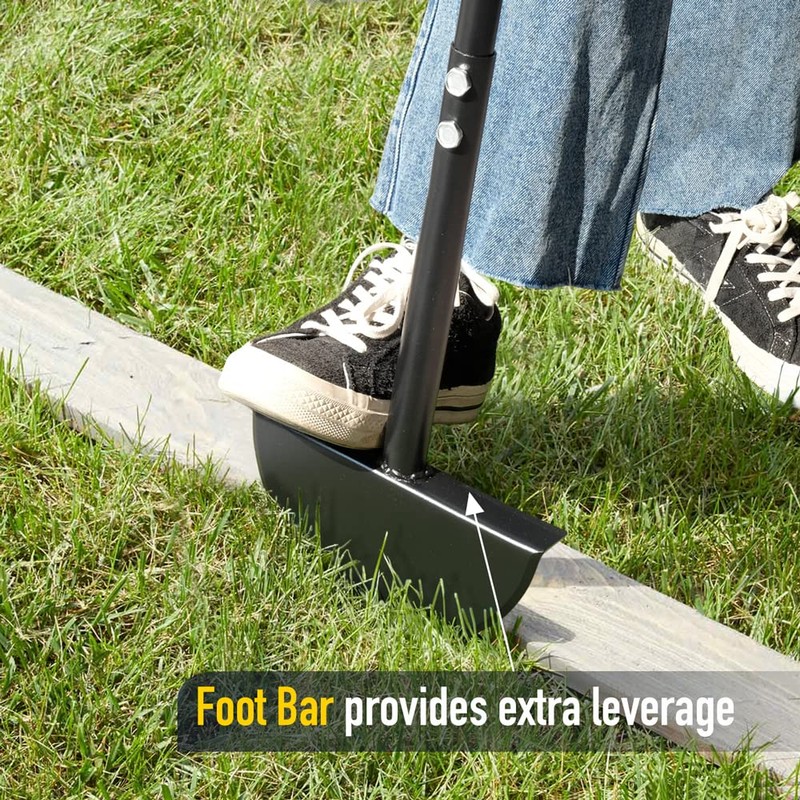 Colwelt Half Moon Edger Lawn Tool, Lawn Edgers with Soft