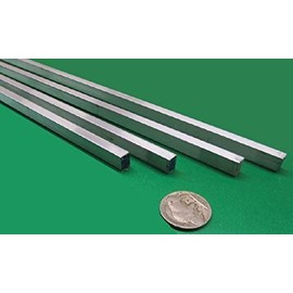 6061-T6511 Aluminum Bar .250" Thick x .375" Width x 24.00" Length 4 Pieces