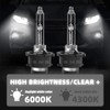 D4S Xenon HID Headlight Bulbs 6000K Cool White 35W Compatible