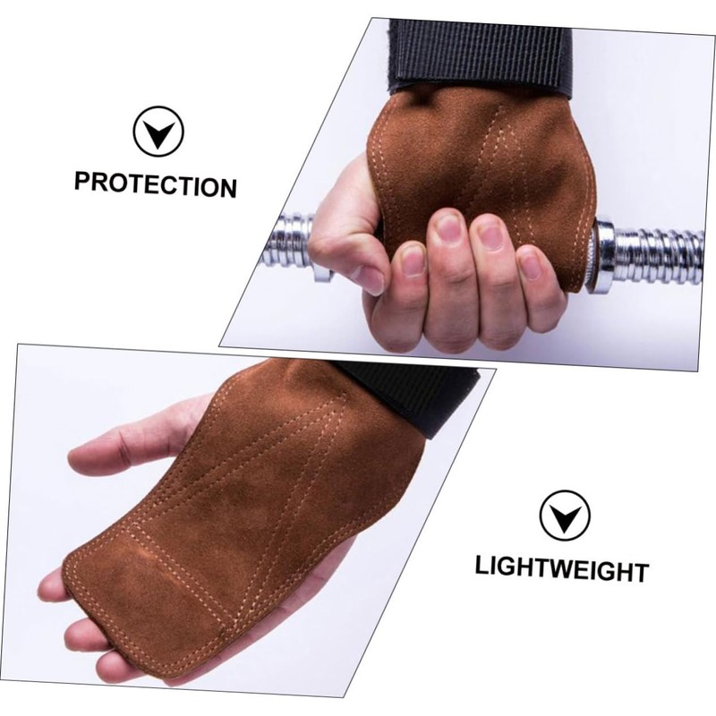 BESPORTBLE 1pair Sports Wristband Protective Gloves for Weightlifting Strap for