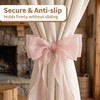 Bow Curtain Holder, Curtain Tiebacks, Tie Backs for Curtains, Curtain