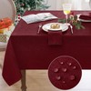 Softalker Red Tablecloths Christmas Tablecloth Rectangular 140x280 cm (55x110 inch)
