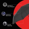 Knirps Ultra U.200 Medium Duomatic Pocket Umbrella, Auto Open and