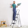 SEGAWE 4 Step Ladder Folding Step Stool with Wide Anti-Slip