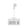 Double Plug for Socket, Power Strip, Distribution Socket Wall Mounted