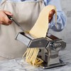 Pasta Maker Machine, Manual Pasta Maker with 9 Adjustable Thickness