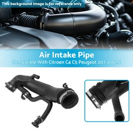 MAX COOL Air Intake Pipe Hose Suitable for Citroen C4 C5 Peugeot 207 308 3008 5008 1.6