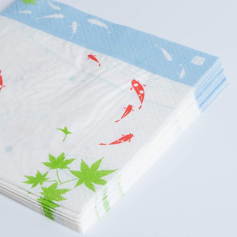 ペーパーナプキン 金魚 フロンティア デコパージュ ラッピング パーティー 和柄 和風 海外 ギフト