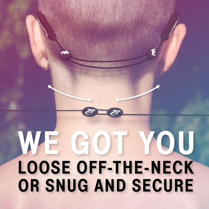 Pilotfish No Tail Adjustable Eyewear Retainer Cable Strap: Sunglasses, Eyeglasses,