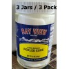 Bay View Pickled Hard Boiled Eggs 3 Pack Keto Vinegar